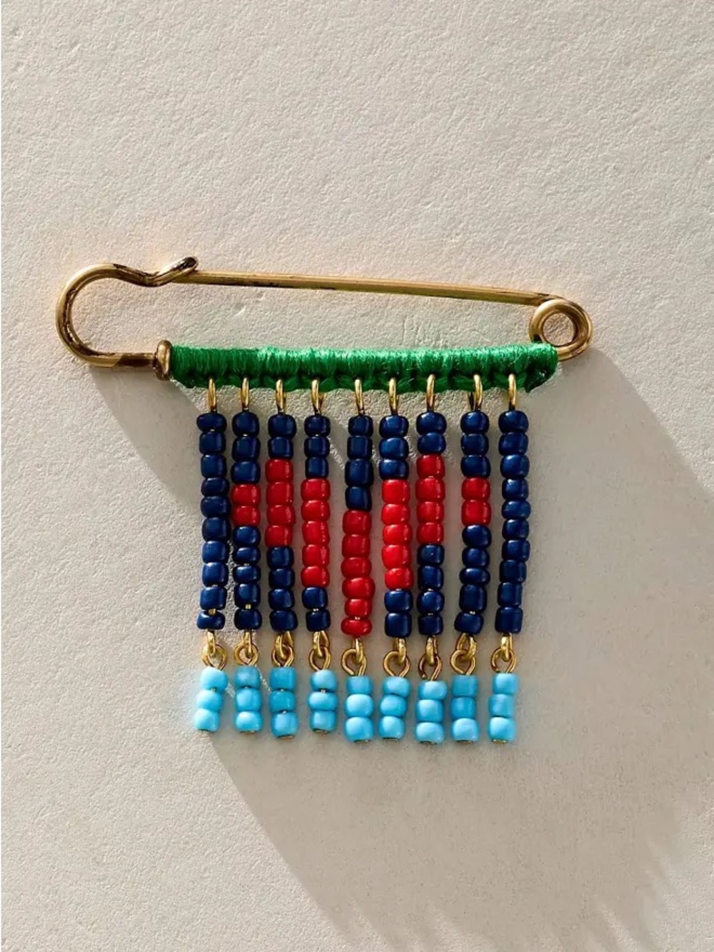 Free People Bead Baby Brooch Pin